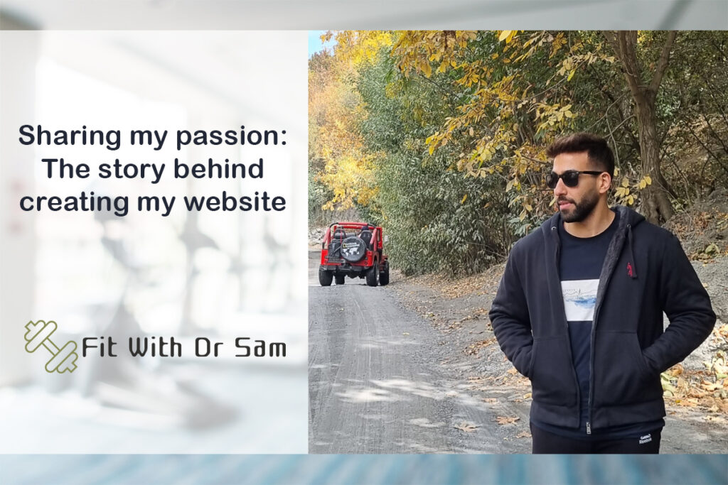 Sharing my passion: The story behind creating my website