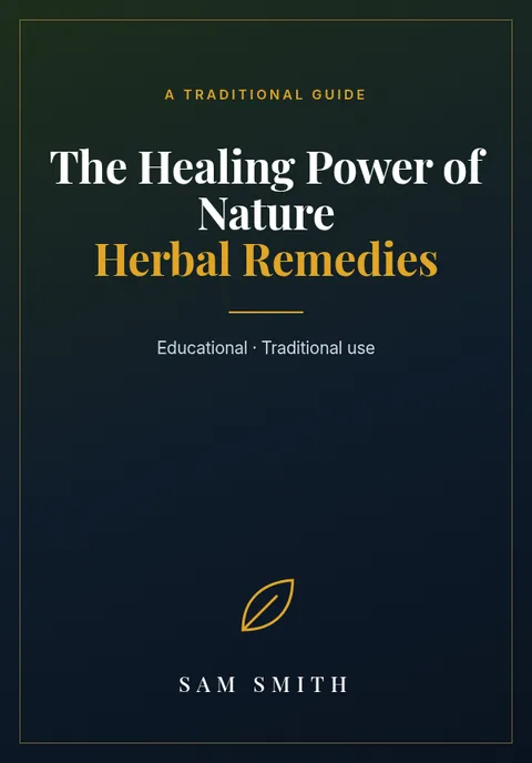 The Healing Power of Nature: Herbal Remedies book cover