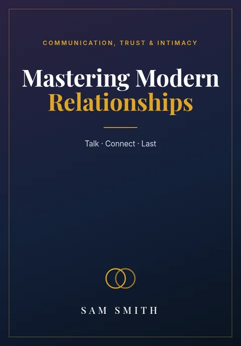 Mastering Modern Relationships book cover: communication, trust and intimacy
